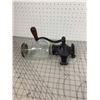 Image 5 : ANTIQUE CRYSTAL NO 4 WALL MOUNT COFFEE GRINDER