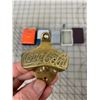 Image 2 : VINTAGE LIGHTERS AND COCA-COLA BOTTLE OPENER