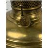 Image 2 : VINTAGE USA BRASS OIL LAMP