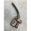 Image 1 : Brass gas pump nozzle - original from 1920's clear vision pump