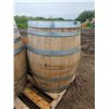 Image 1 : Large oak barrel - 35"x26"W