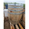 Image 1 : Large oak barrel - 35"x26"W