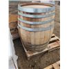 Image 2 : Large oak barrel - 35"x26"W