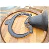 Image 4 : Cast iron bell, w/ holder