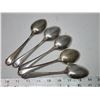 Image 3 : Stamped "Sterling", silver spoons