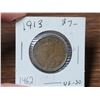 Image 1 : 1913 Canadian large cent penny