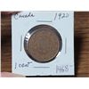 Image 1 : 1920 Canadian large cent penny