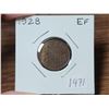 Image 1 : 1928 Canadian small cent penny
