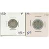 Image 1 : 2 Canadian silver 10 cent coins - 1921 & 1928