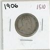 Image 1 : 1906 Canadian silver 25 cent coin