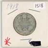 Image 1 : 1918 Canadian silver 25 cent coin