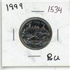 Image 1 : 1999 Canadian 25 cent coin