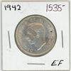 Image 1 : 1942 Canadian silver 50 cent coin