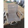 Image 2 : 2 tall swivel patio lawn chairs