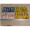 Image 1 : 5 Different Alberta & Manitoba licence plates