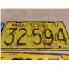 Image 5 : 5 Different Alberta & Manitoba licence plates