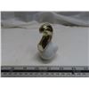 Image 4 : Avon Glass stylized Bird. White Glass with gold plastic head. Avon Glass Giraffe. White Glass body w