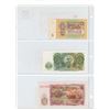 Image 2 : Lot of 3 Bulgarian notes. 1961 1 Lev, 1951 3 Leva & 1951 10 Leva. AU.