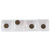 Image 2 : Lot of 4 Newfoundland Small Cents. Dates include 1941, 1942, 1943 & 1947. Coins grade VF – 