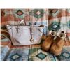 Image 1 : Micheal Kors purse and shoes, ladies sz 8.5-9 - like new