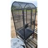 Image 3 : Large bird cage - some rusty spots - 58"H x 22"D x 24"W