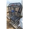 Image 4 : Large bird cage - some rusty spots - 58"H x 22"D x 24"W