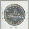 Image 2 : 1954 Canadian voyageur silver dollar