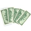 Image 2 : Lot of 5 (1867  1967) bank of Canada uncirculated $1 bills