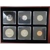 Image 2 : 1978 year set (1-6 coins in plastic pods in wooden box)