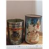 Image 3 : Lot of 4 oil tins