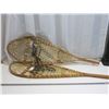 Image 1 : Pair of Vintage Wood Snowshoes