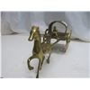Image 2 : Brass Horse & Wagon