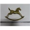 Image 2 : Brass Rocking Horse