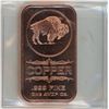 Image 1 : 1oz Copper Bar - Buffalo Nickel