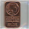 Image 1 : 1oz Copper Bar - Indian Head