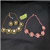 Image 1 : Vintage necklaces & clip on earrings