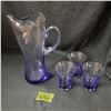Image 1 : MCM pitcher & 3 shot glasses (purple)