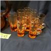 Image 2 : MCM pitcher & 8 shot glasses (amber)