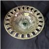 Image 3 : 12" dia green crystal bowl