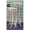 Image 1 : Ornate metal nesting plant stands.