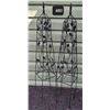 Image 1 : 2 metal plant trellis.