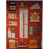 Image 4 : Kitchen lot. Vintage hanging linen Equivalent cloth (Ireland) utensils & Kettle.