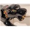 Image 3 : Mid Century ceramic black panther. Made in Japan.