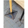 Image 2 : Metal hand tiller & 10 X 10 ground tamper.