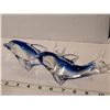 Image 7 : Blown glass dolphins & Hong Kong made chrome bottle opener.