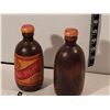 Image 4 : Unique & handmade wood Red Stripe Lager beer bottles.