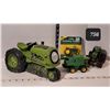 Image 1 : John Deere solar light, antenna topper & toys.