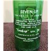Image 4 : Lot of three vintage 7-Up bottles.  28 fl. oz., 12 fl. oz., 7 fl. oz..