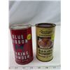 Image 1 : Rawleighs phosphate baking power tin and blue ribbon baking power- 16OZ tins