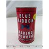 Image 3 : Rawleighs phosphate baking power tin and blue ribbon baking power- 16OZ tins